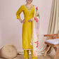 Chanderi Cotton Ladies Embroidery Suits - MYLUXURY LANE ENTERPRISE