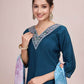 Chanderi Cotton Ladies Embroidery Suits - MYLUXURY LANE ENTERPRISE