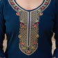 Chanderi Cotton  Embroidery Churidar Suits