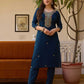 Chanderi Cotton  Embroidery Churidar Suits