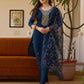Chanderi Cotton  Embroidery Churidar Suits