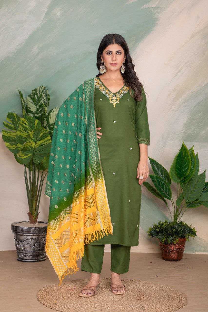 Chanderi Cotton Samira Kurti