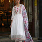 Chanderi Cotton Embroidered Kurti - MYLUXURY LANE ENTERPRISE