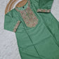 Chanderi Silk Embroidery Suit