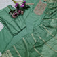 Chanderi Silk Embroidery Suit