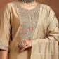 Chanderi Silk Embroidery Suit
