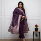 Chanderi Silk Ladies Embroidery Suits - MYLUXURY LANE ENTERPRISE