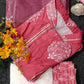 Chanderi Silk Ladies Printed Zari Suit - MYLUXURY LANE ENTERPRISE