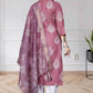 Chanderi Silk Ladies Printed Zari Suit - MYLUXURY LANE ENTERPRISE