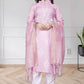 Chanderi Silk Ladies Printed Zari Suit - MYLUXURY LANE ENTERPRISE