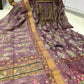 PRINTED CHANDERI LONG KURTI SUITS - MYLUXURY LANE ENTERPRISE