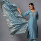Chanderi Silk Ladies Suit - MYLUXURY LANE ENTERPRISE
