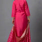 Chanderi Silk Ladies Suit - MYLUXURY LANE ENTERPRISE