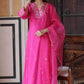 Chanderi SilkEmbroidery Suit - MYLUXURY LANE ENTERPRISE