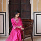 Chanderi SilkEmbroidery Suit - MYLUXURY LANE ENTERPRISE