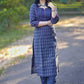 CHANDERI SILK MANSA WITH BOTTOM KURTI - MYLUXURY LANE ENTERPRISE