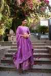 Elegant Chanderi Silk Work Lehenga for Special Occasions - MYLUXURY LANE ENTERPRISE