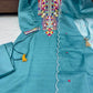 Chanderi Silk Kurti Bottom With Dupatta - MYLUXURY LANE ENTERPRISE