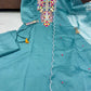 Chanderi Silk Kurti Bottom With Dupatta - MYLUXURY LANE ENTERPRISE