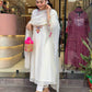 Chanderi Silk Kurti Bottom With Dupatta - MYLUXURY LANE ENTERPRISE