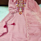 Chanderi Silk Kurti Bottom With Dupatta - MYLUXURY LANE ENTERPRISE