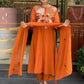 Chanderi Silk Embroidered dresse - MYLUXURY LANE ENTERPRISE