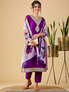 Chanderi Silk Embroidered Kurti - MYLUXURY LANE ENTERPRISE