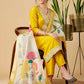 Chanderi Silk Embroidered Kurti - MYLUXURY LANE ENTERPRISE