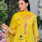 Chanderi Soft Handwork Suits - MYLUXURY LANE ENTERPRISE