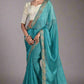 Chiffon Stavan-Chunari Embroidered Cutwork Saree - MYLUXURY LANE ENTERPRISE