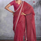 Chiffon Stavan-Chunari Embroidered Cutwork Saree - MYLUXURY LANE ENTERPRISE