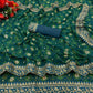 Chiffon Embroidered Lace Border Saree - MYLUXURY LANE ENTERPRISE
