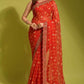 Chiffon Embroidered Lace Border Saree - MYLUXURY LANE ENTERPRISE