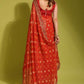 Chiffon Embroidered Lace Border Saree - MYLUXURY LANE ENTERPRISE