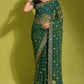 Chiffon Embroidered Lace Border Saree - MYLUXURY LANE ENTERPRISE