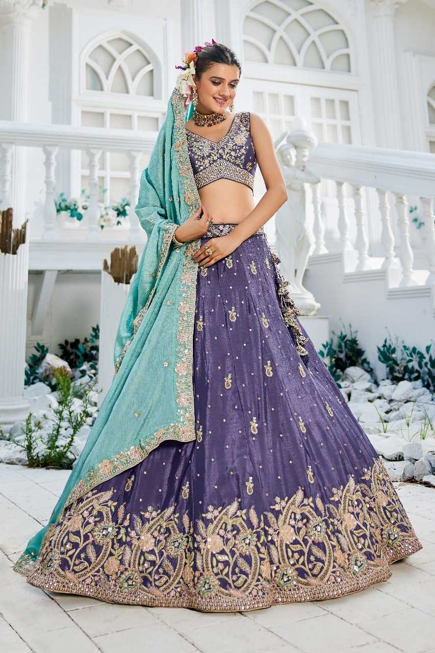 Chiffon  Designer Lehenga