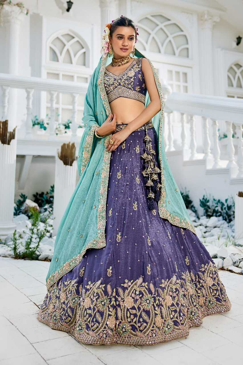 Chiffon  Designer Lehenga
