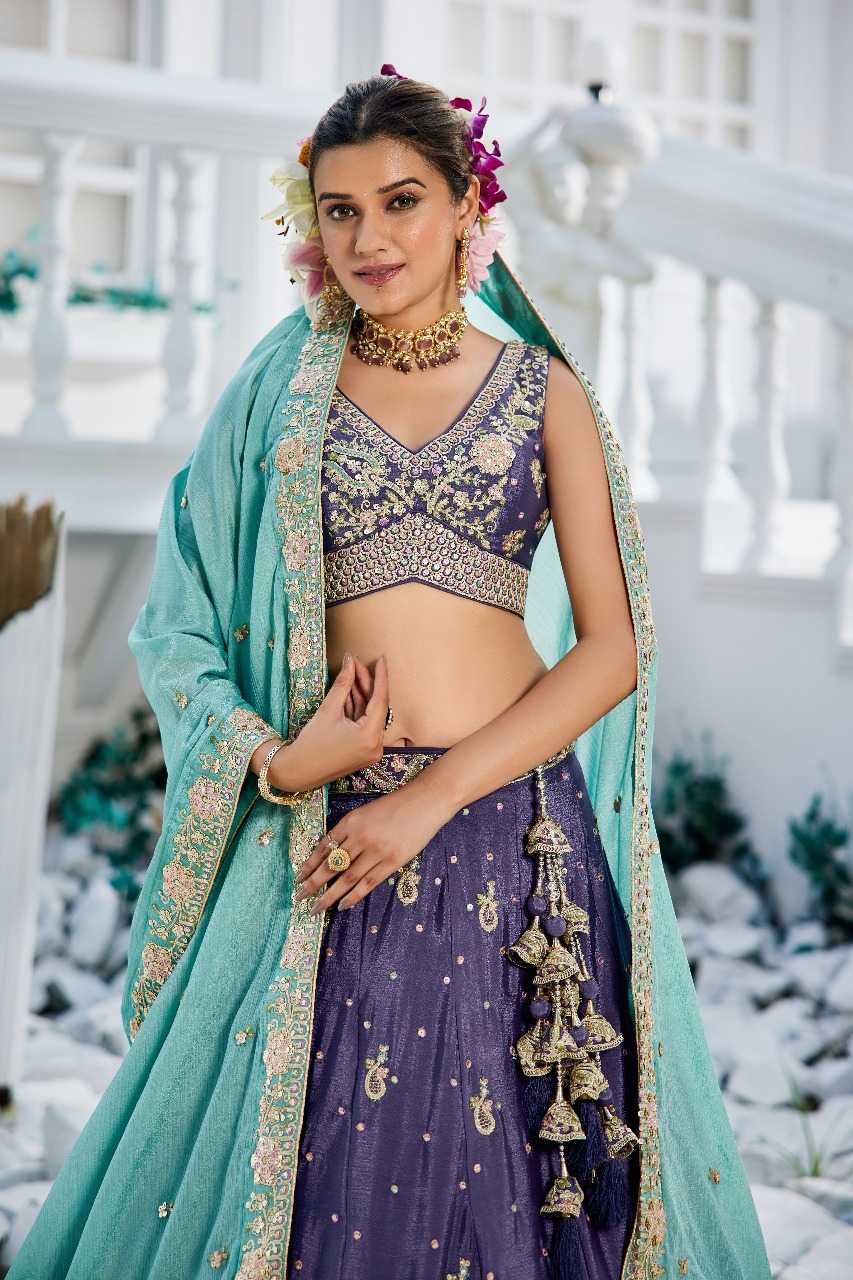 Chiffon  Designer Lehenga