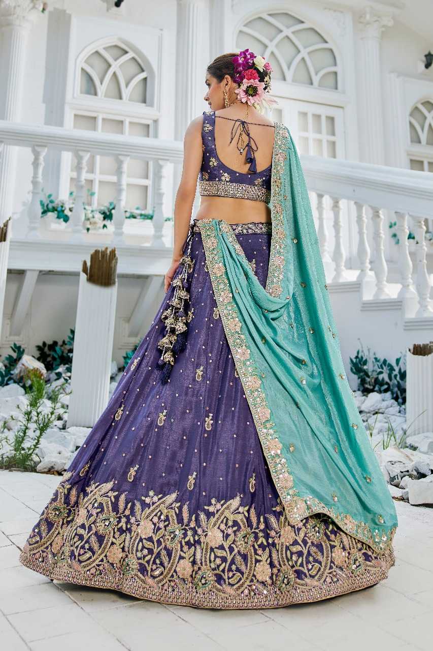 Chiffon  Designer Lehenga