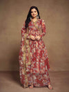 Chiffon Embroidered Suit - MYLUXURY LANE ENTERPRISE