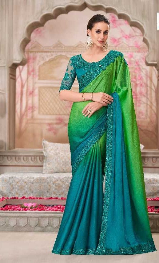 Chiffon Satin Saree