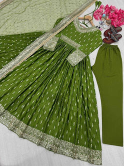 Chinon Embroidery Party Gown - MYLUXURY LANE ENTERPRISE