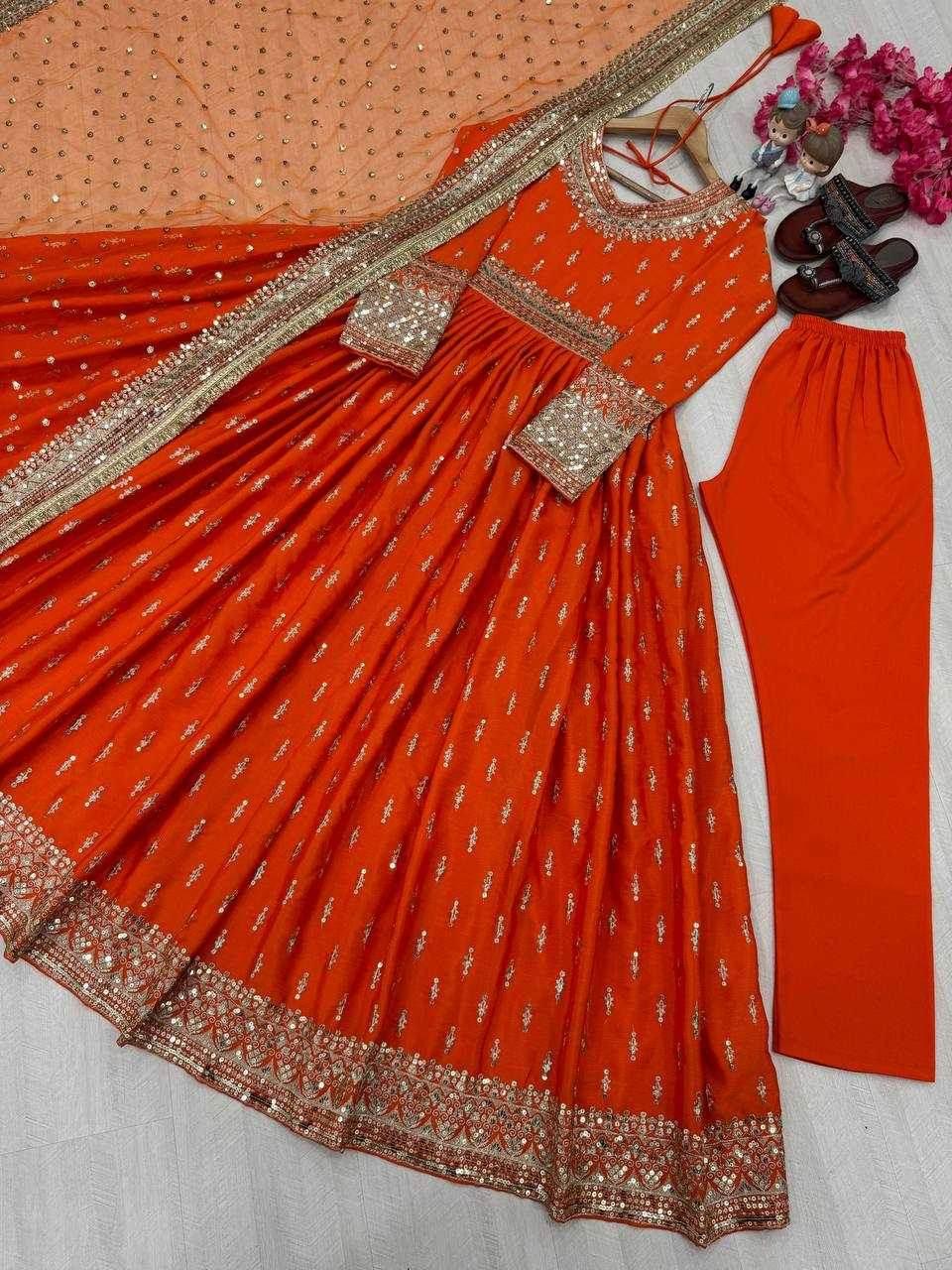 Chinon Embroidery Party Gown - MYLUXURY LANE ENTERPRISE