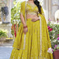 Chinon Designer Zari Work Lehenga - MYLUXURY LANE ENTERPRISE