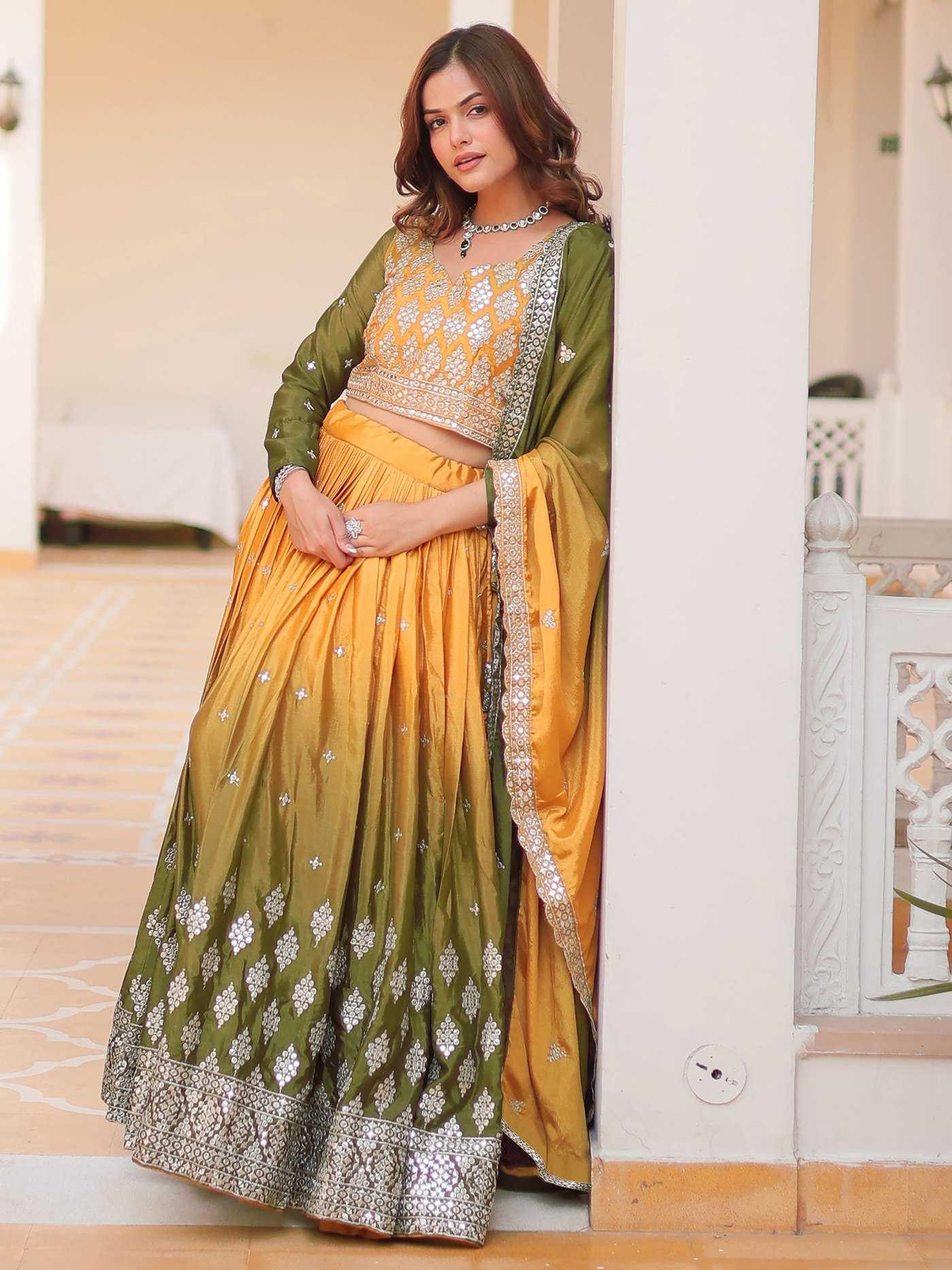 Chinon Navratri Chaniya Choli - MYLUXURY LANE ENTERPRISE