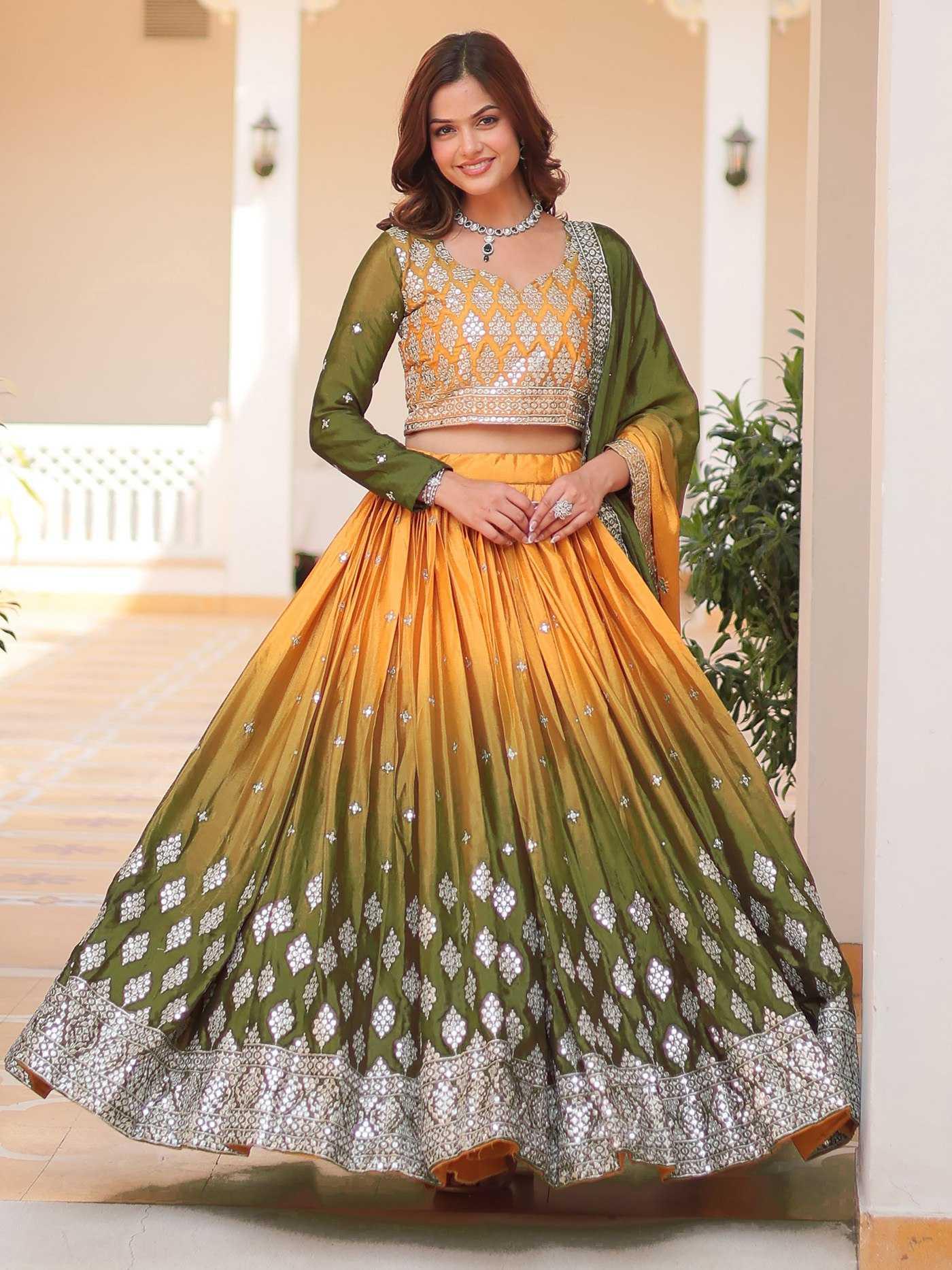 Chinon Navratri Chaniya Choli - MYLUXURY LANE ENTERPRISE