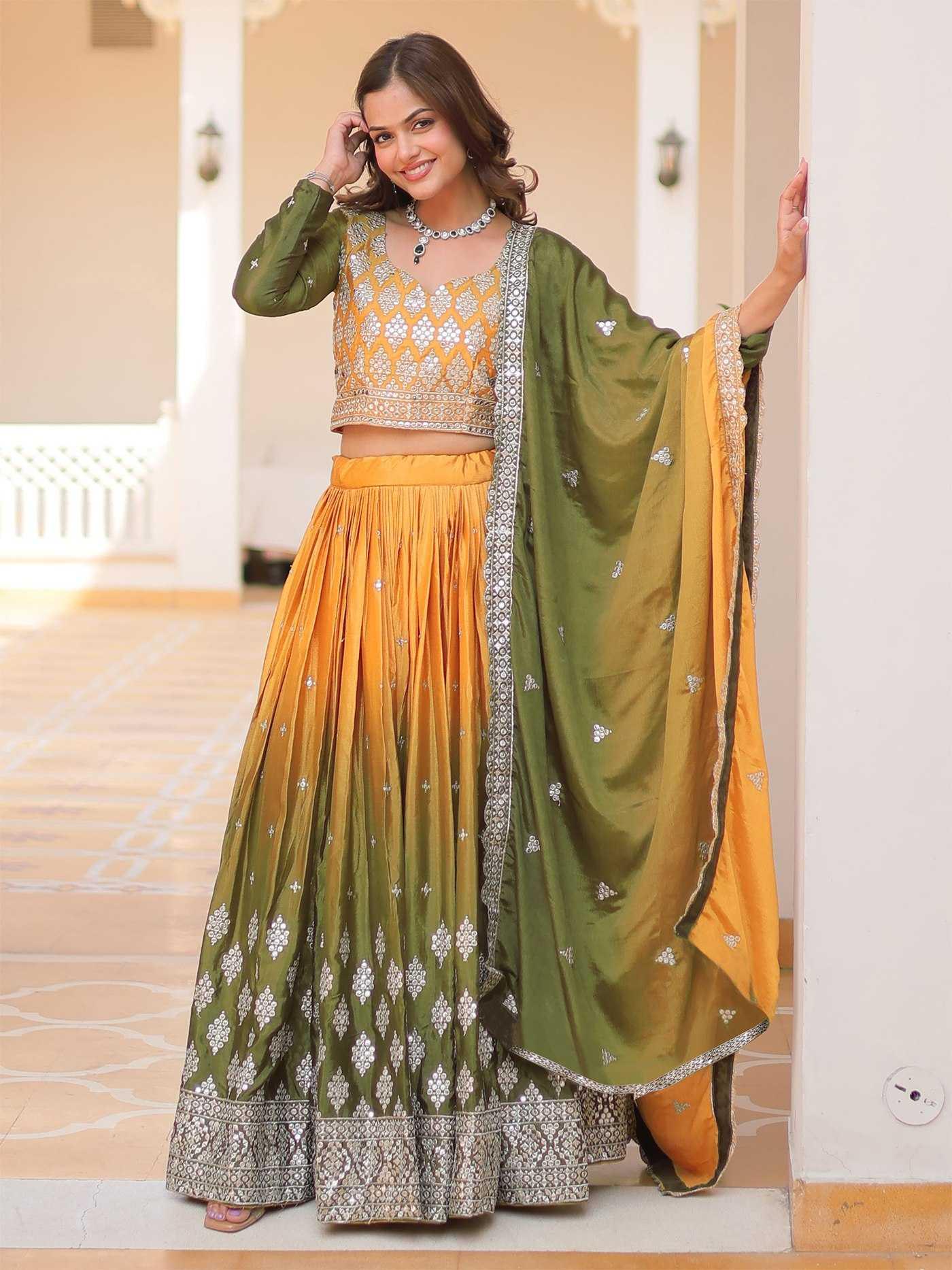 Chinon Navratri Chaniya Choli - MYLUXURY LANE ENTERPRISE