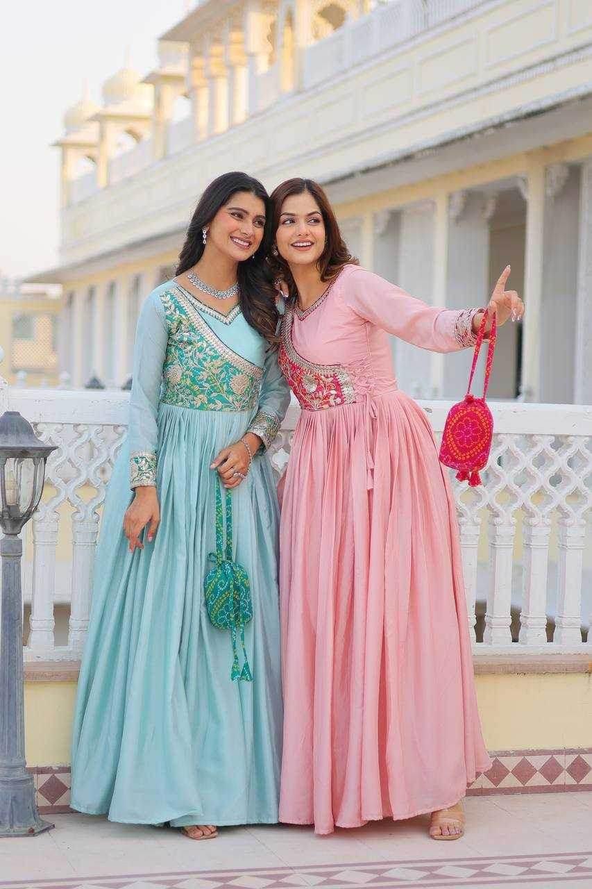 Chinon Printed Party Gowns - MYLUXURY LANE ENTERPRISE