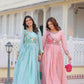 Chinon Printed Party Gowns - MYLUXURY LANE ENTERPRISE