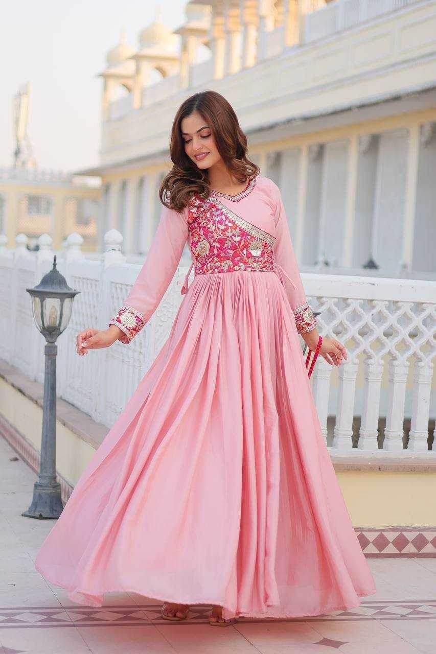 Chinon Printed Party Gowns - MYLUXURY LANE ENTERPRISE